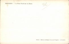 CPA Poitiers Le Pont Neuf sur le Clain