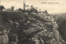 CPA Poitiers Les Rochers du Porteau