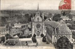 CPA Avranches Vue generale vers le Carmel