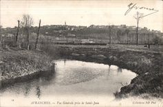 CPA Avranches vue generale prise de saint jean