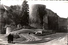CPSM Avranches (manche) le donjon photo veritable