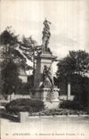 CPA Avranches le mounment du souvenir francais Militaria