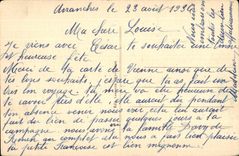 CPA Vue d avranches prise des greves 