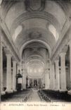 CPA Avranches eglise saint gervais interieur 