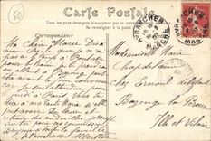 CPA Avranches jardin des plantes portail de l arc chapelle de saint georges de bovillels