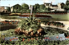 CPA Avranches (Manche) Jardin Des Plantes