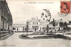 CPA Cherbourg Le Casino vue des Jardins