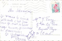 CPA Carolles (Manche) Le Port du Lude