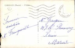 CPA Carolles (Manche) L Eglise