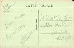 CPA Carolles (Petir Chemin dans Peintres