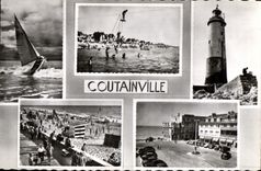 CPA De Coutainville Phare Lighthouse