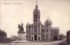 CPA Granville Eglise Saint Pau