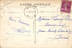 CPA Granville Le Normandy et le Casino