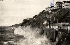 CPA Granville La plage Le Casino