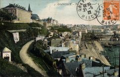 CPA Granville Vue prise de l arsenal