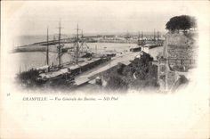 CPA Granville Vue Generale des Bassins Bateaux