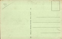 CPA Granville Le Roc vu des villas de la Falaise