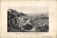 CPA Granville Vue generale prise de l Arsenal