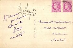 CPA Granville La Plage et le Plat Gousset