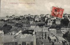 CPA Granville Vue prise de I eglise St-Paul