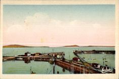 CPA Granville Vue sur les Bassins