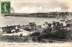 CPA Granville Vue gengerale prise de la Huguette