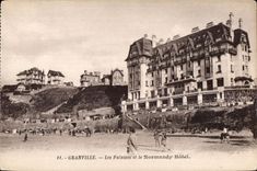 CPA Granville Les Falaises et le Novkmandy Hotel