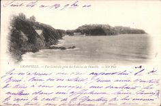 CPA Granville Vue Generale prise des Falaises de Donville 