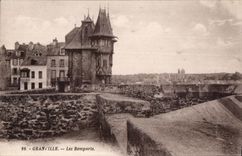 CPA Granville Les Remparts