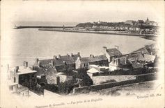 CPA Panorama de Granville Vue prise de la Huguette
