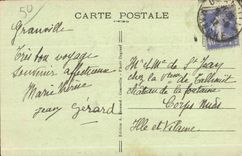 CPA Granville La Vieille Porte