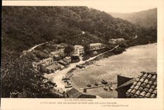 CPA Ile De Port Cros (var) Le port