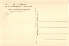 CPA Ile de Fort Cros (Var) Vers le Chateau de mere Un chemin de lumiere magique pour les armes Jean d Agreve 