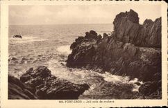 CPA Port Cros Joli coin de rochers