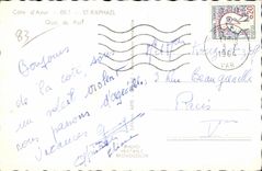 CPA Cote d Azur 00-1 St Raphael Quai du Port