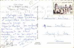 CPA Cote d Azur Sanary sur Mer Chemin de T Oratoire