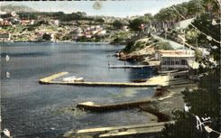 CPA Cote d azur la Gorguette Petit Port Chez I Aricot