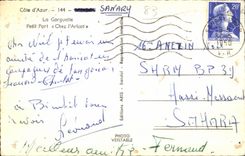 CPA Cote d azur la Gorguette Petit Port Chez I Aricot