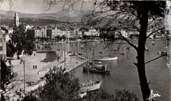 CPA Cote d Azur Sanary sur Mer Vue generale