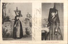 CPA Costumes de Bressannes Costume Bressan Folklore Costume
