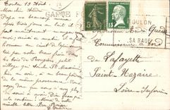 CPA Bord de Mer La Mitre