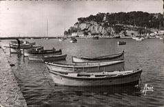 CPA Cote d Azur Sanary sur Mer Un coin du Port