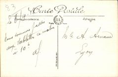 CPA Les Sablettes La Plage sous le Hall