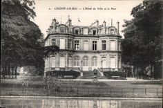 CPA Choisy le Roi L Hotel de Ville et le Pare