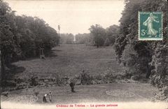 CPA Chateau de Trevise La grande pelouse
