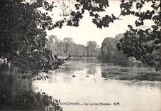 CPA Vincennes the Lake of the Tiny ones