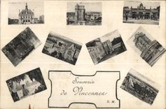 CPA Souvenir of Vincennes
