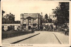 CPA Vincennes the Place of I Esplanade