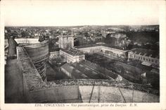 CPA Vincennes Panoramic View taken of the Keep