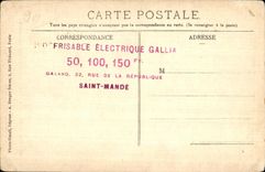 CPA Wood of Vincennes the Cascade of the Lake Daumesnil